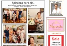 Aplausos para ela…