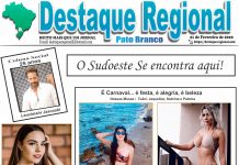 CAPA JORNAL DESTAQUE REGIONAL PATO BRANCO