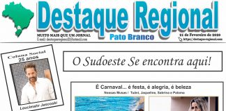 CAPA JORNAL DESTAQUE REGIONAL PATO BRANCO