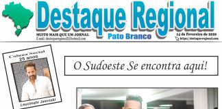 CAPA JORNAL DESTAQUE REGIONAL PATO BRANCO