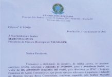 Deputada Federal Aline Sleutjes destina recursos para o IPAC de Palmas