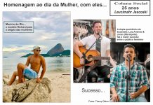 Homenagem ao dia da Mulher, com eles…