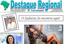 CAPA JORNAL DESTAQUE REGIONAL PATO BRANCO 06/03