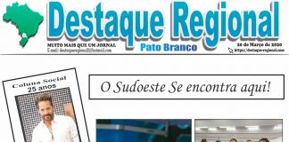 CAPA JORNAL DESTAQUE REGIONAL PATO BRANCO