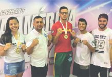 Atletas de Palmas, Izaías Mikilita e Ana Vitória Aguilera são campeões da copa América em Foz do Iguaçu PR