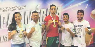 Atletas de Palmas, Izaías Mikilita e Ana Vitória Aguilera são campeões da copa América em Foz do Iguaçu PR