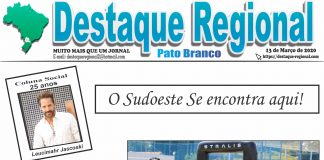 CAPA JORNAL DESTAQUE REGIONAL PATO BRANCO