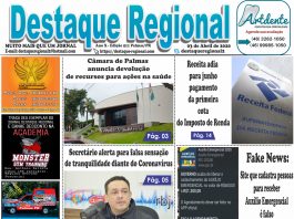 CAPA JORNAL DESTAQUE REGIONAL 03/04