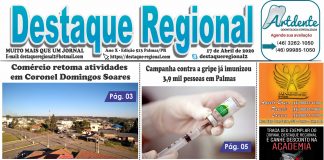 CAPA JORNAL DESTAQUE REGIONAL 17/04