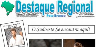 CAPA JORNAL DESTAQUE REGIONAL PATO BRANCO