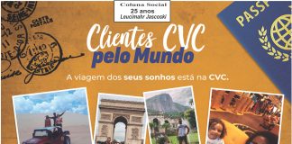 Clientes CVC pelo Mundo