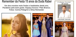 Remember da Festa 15 anos da Duda Raber