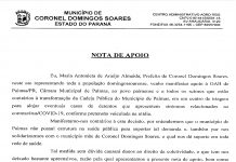NOTA DE APOIO CDS