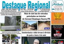 CAPA JORNAL DESTAQUE REGIONAL 08/05