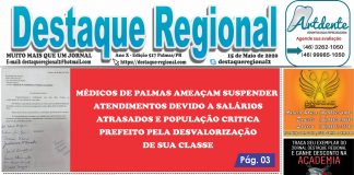 CAPA JORNAL DESTAQUE REGIONAL 15/05