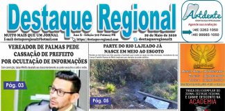 CAPA JORNAL DESTAQUE REGIONAL 29/05