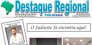 CAPA JORNAL DESTAQUE REGIONAL PATO BRANCO
