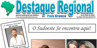 CAPA JORNAL DESTAQUE REGIONAL PATO BRANCO