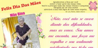 Homenagem Dia das Mães!!!