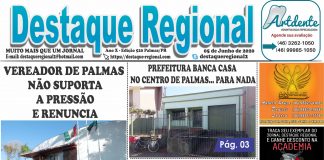 CAPA JORNAL DESTAQUE REGIONAL 05/06