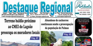 CAPA JORNAL DESTAQUE REGIONAL 19/06