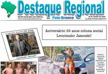 CAPA JORNAL DESTAQUE REGIONAL PATO BRANCO 19/06