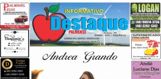 INFORMATIVO DESTAQUE PALMENSE!!!