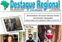 CAPA JORNAL DESTAQUE REGIONAL PATO BRANCO 12/06