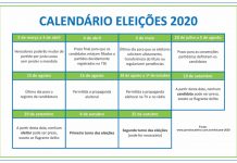 CALENDÁRIO ELEIÇÕES 2020