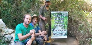 Projeto Proteja uma Nascente servindo a comunidade