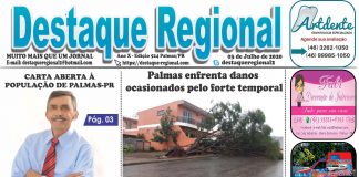 Capa Jornal Destaque Regional 03/07