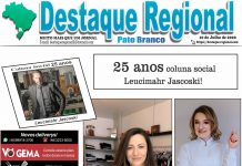 CAPA JORNAL DESTAQUE REGIONAL PATO BRANCO 10/07