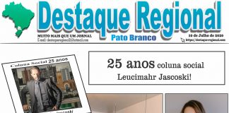 CAPA JORNAL DESTAQUE REGIONAL PATO BRANCO 10/07