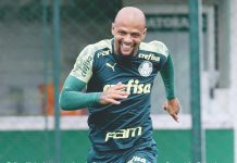 Felipe Melo do Palmeiras vê Flamengo como time a ser batido, mas diz: “Não assusta”