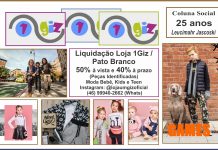 Liquidação Loja 1Giz / Pato Branco