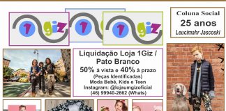 Liquidação Loja 1Giz / Pato Branco