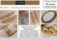 Éh Ouro… dia dos pais Celso Joalheiro!