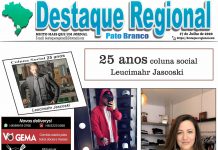 CAPA JORNAL DESTAQUE REGIONAL PATO BRANCO