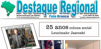 CAPA JORNAL DESTAQUE REGIONAL PATO BRANCO