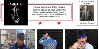 Reinaugurou em Pato Branco novo espaço da loja Camarim