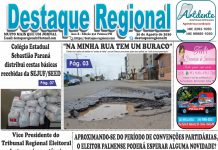 CAPA JORNAL DESTAQUE REGIONAL 20/08