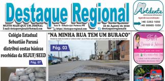 CAPA JORNAL DESTAQUE REGIONAL 20/08