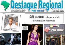 CAPA JORNAL DESTAQUE REGIONAL PATO BRANCO