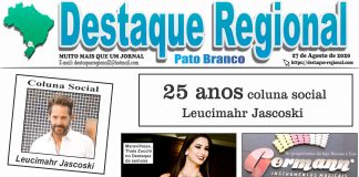 CAPA JORNAL DESTAQUE REGIONAL PATO BRANCO