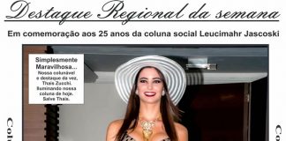 Destaque Regional da semana