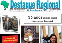 CAPA JORNAL DESTAQUE REGIONAL PATO BRANCO