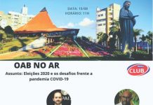 A fim de orientar e fiscalizar, e dar voz de forma igualitária a todos os pré-candidatos.Assim, o Programa OAB no AR entrevistará, neste próximo sábado, as 11 horas, na rádio 99,5, o vice-presidente e Corregedor eleitoral do TRE/PR, Desembargador Vitor Roberto Silva