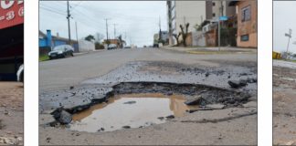 “NA MINHA RUA TEM UM BURACO”
