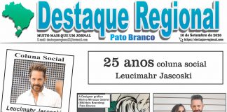CAPA JORNAL DESTAQUE REGIONAL PATO BRANCO