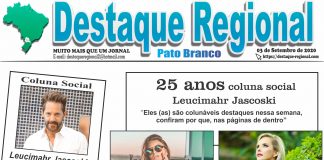 CAPA JORNAL DESTAQUE REGIONAL PATO BRANCO